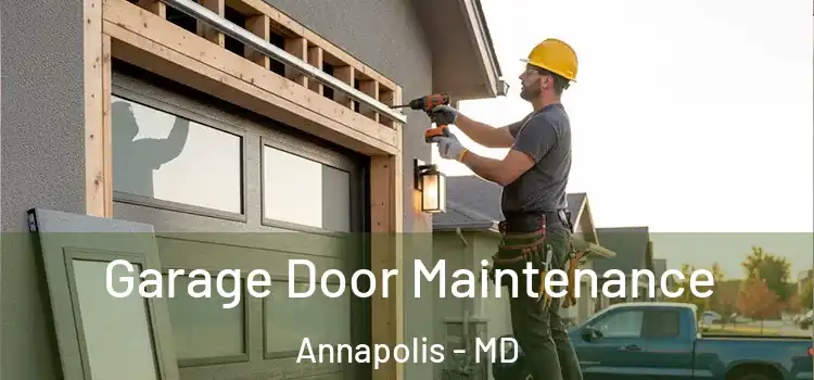  Garage Door Maintenance Annapolis - MD