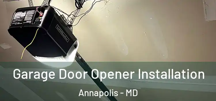  Garage Door Opener Installation Annapolis - MD