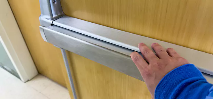 Installing a Push Bar on a Door Annapolis